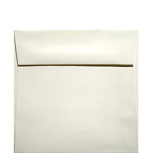 Classic Crest Natural White 6x6 Square Envelopes (250 Pack) - 80 lb Smooth Textured Paper for Wedding Invitations, Greeting Cards & Business Correspondence