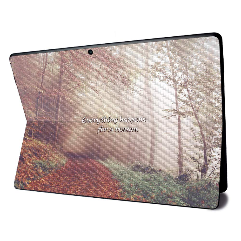 Premium Carbon Fiber Skin for Microsoft Surface Pro X - Durable Textured Finish | Easy to Apply & Remove | Made in USA | Perfect for Work, Travel & Everyday Protection