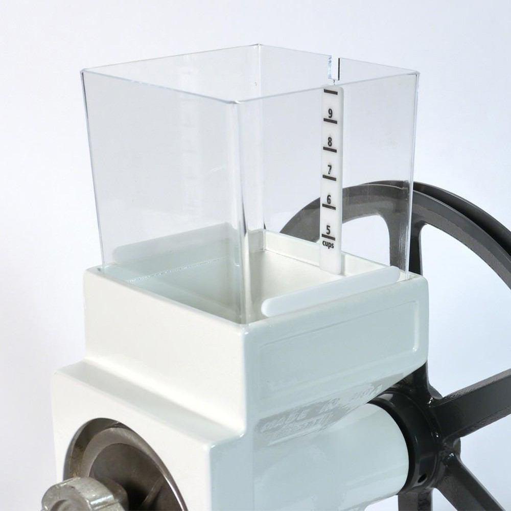 Country Living Grain Mill Hopper Extension - Extra Capacity for Fresh Flour Grinding | Perfect for Home Baking, Bread Making & Whole Grain Recipes
