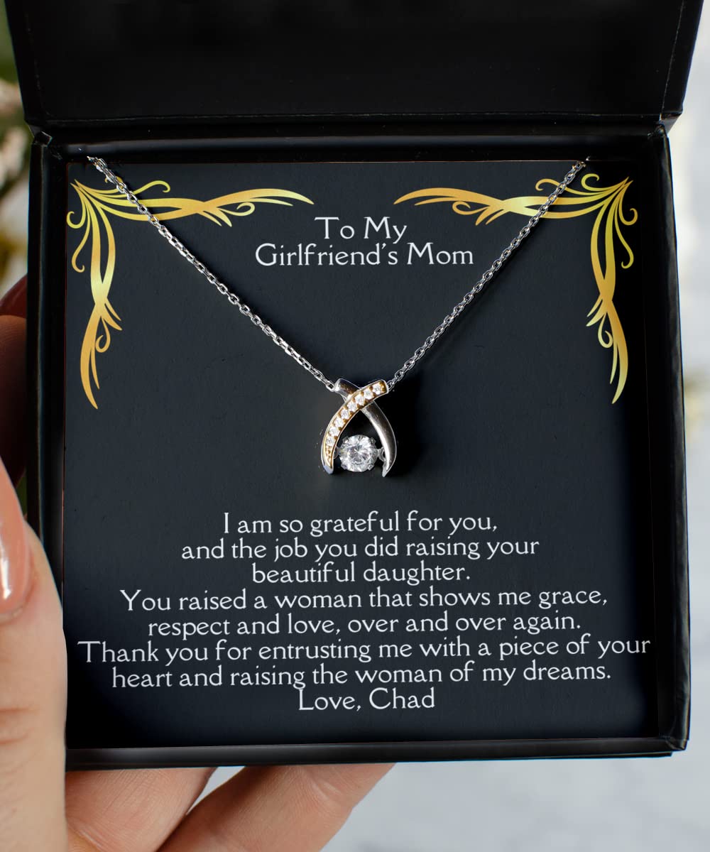 Birthday Gift for Boyfriend's Mom - Elegant Necklace Jewelry Present | Valentine's Day Gift Idea | Perfect for Mother's Day, Christmas & Special Occasions