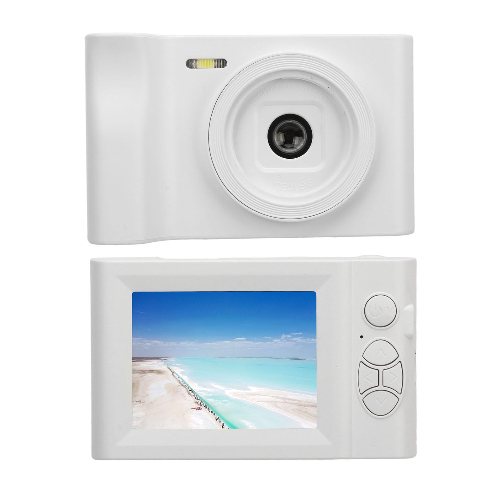 2.8 Inch 1080P HD Digital Camera with 8X Zoom - 20MP Vlogging Camera for YouTube, Travel & Daily Use | Compact Portable Video Camera for Teens, Beginners & Adults