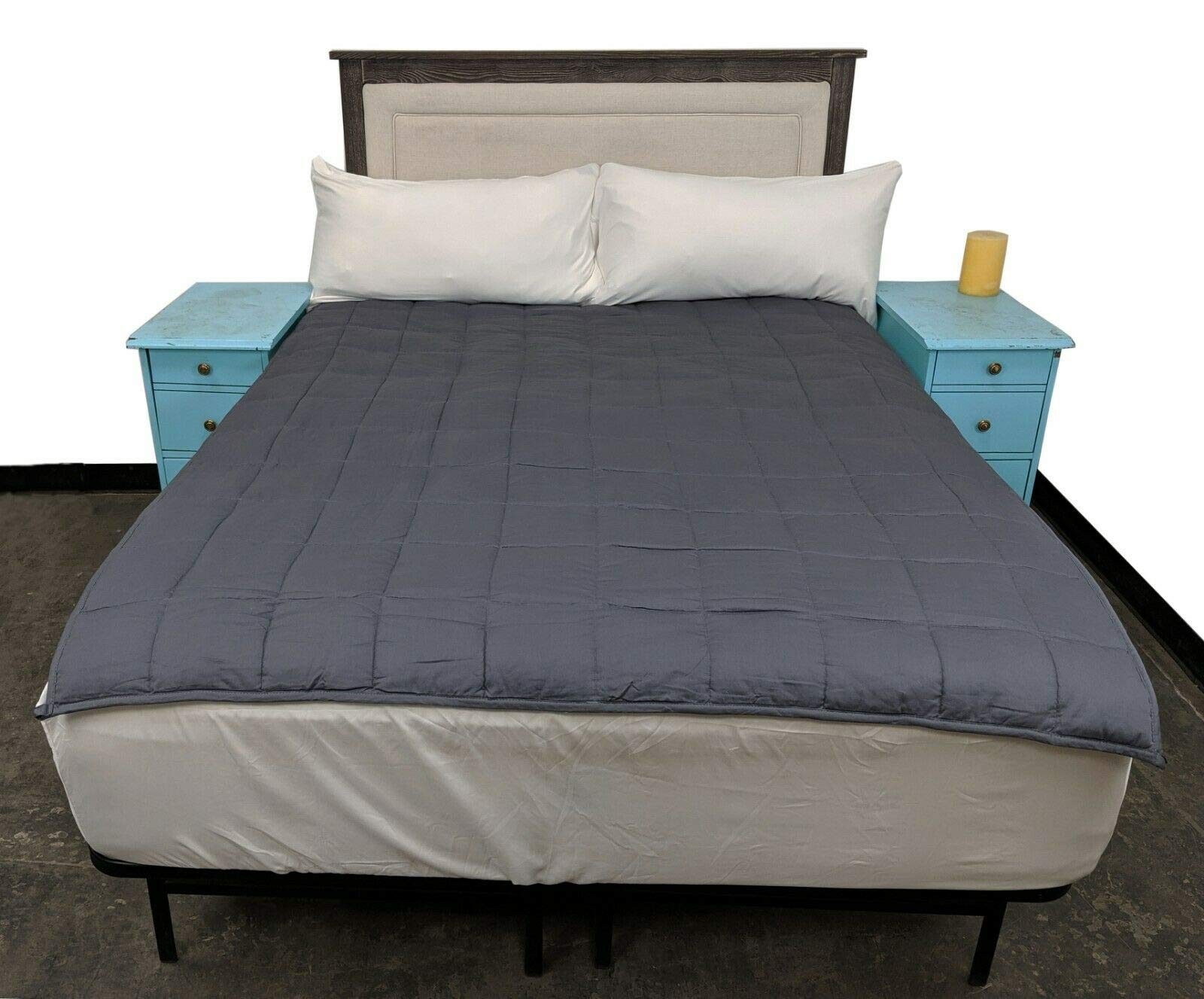 Premium Weighted Blanket for Adults & Kids - Ultra Soft Microfiber Cover - King/Queen/Twin Sizes - 5-30 lbs Options - Anxiety Relief & Better Sleep - Perfect for Stress Relief, Insomnia & Sensory Needs