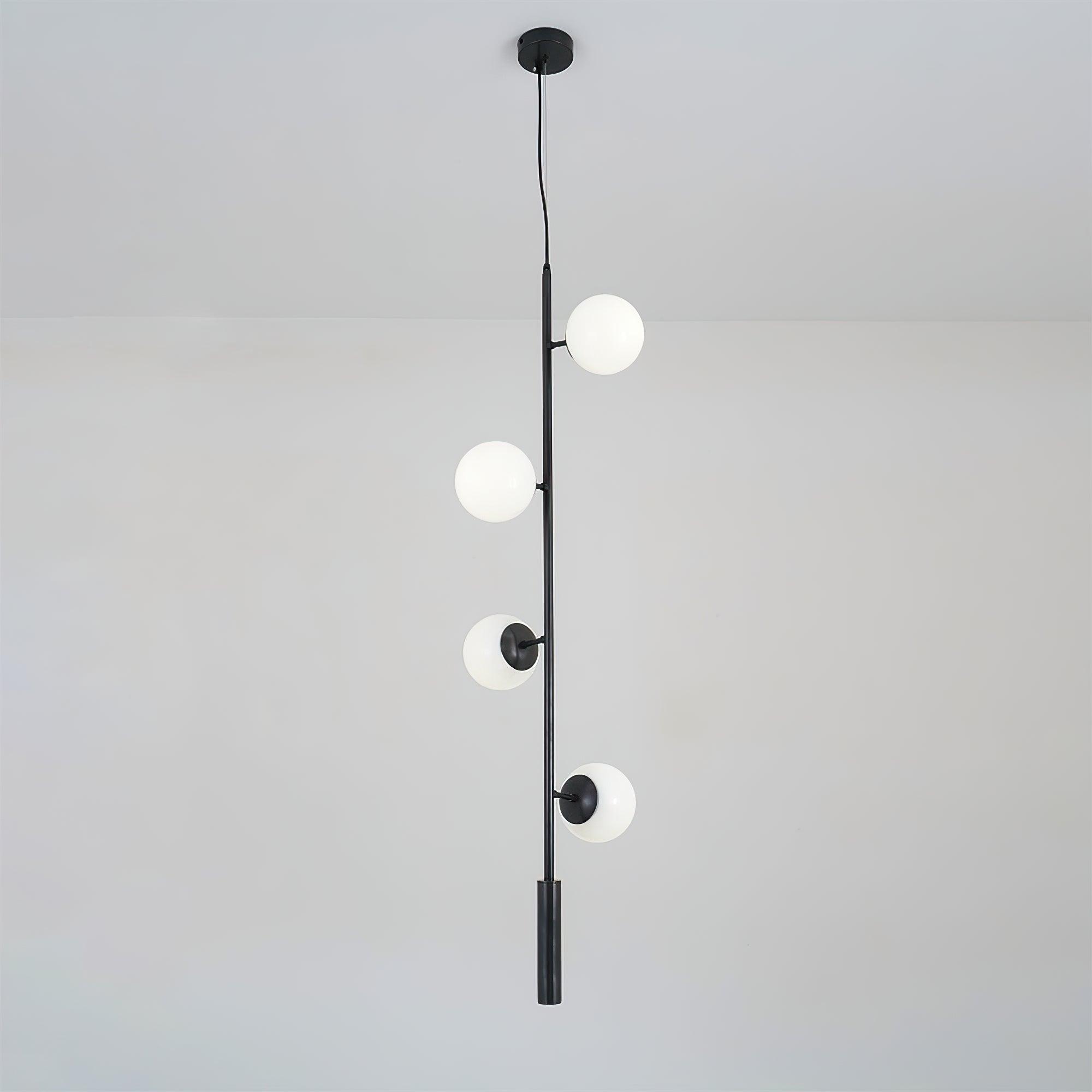 Modern Crystal Orb Chandelier - Elegant Ceiling Light Fixture for Dining Room, Bedroom & Living Room Decor | Dimmable LED Lighting for Home & Wedding Events