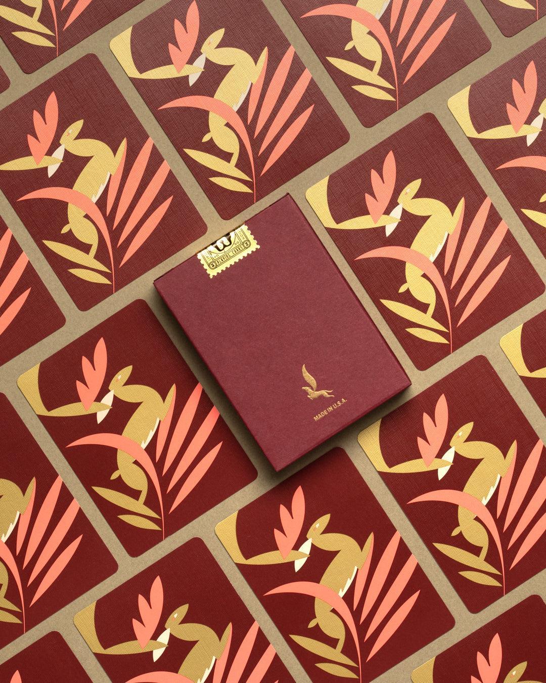 Premium Peau Doux Playing Cards - Elegant Deer Back Design for Poker, Magic Tricks & Game Nights - Perfect for Casino, Home Entertainment & Collectors