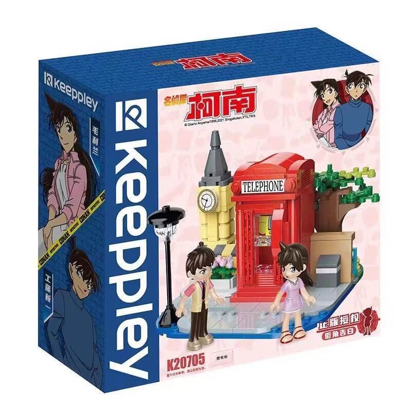 Keeppley Detective Conan Classic Scene Building Blocks Set - Anime Model Kit for Collectors & Fans - Perfect for Home Decor, Gifts & Display
