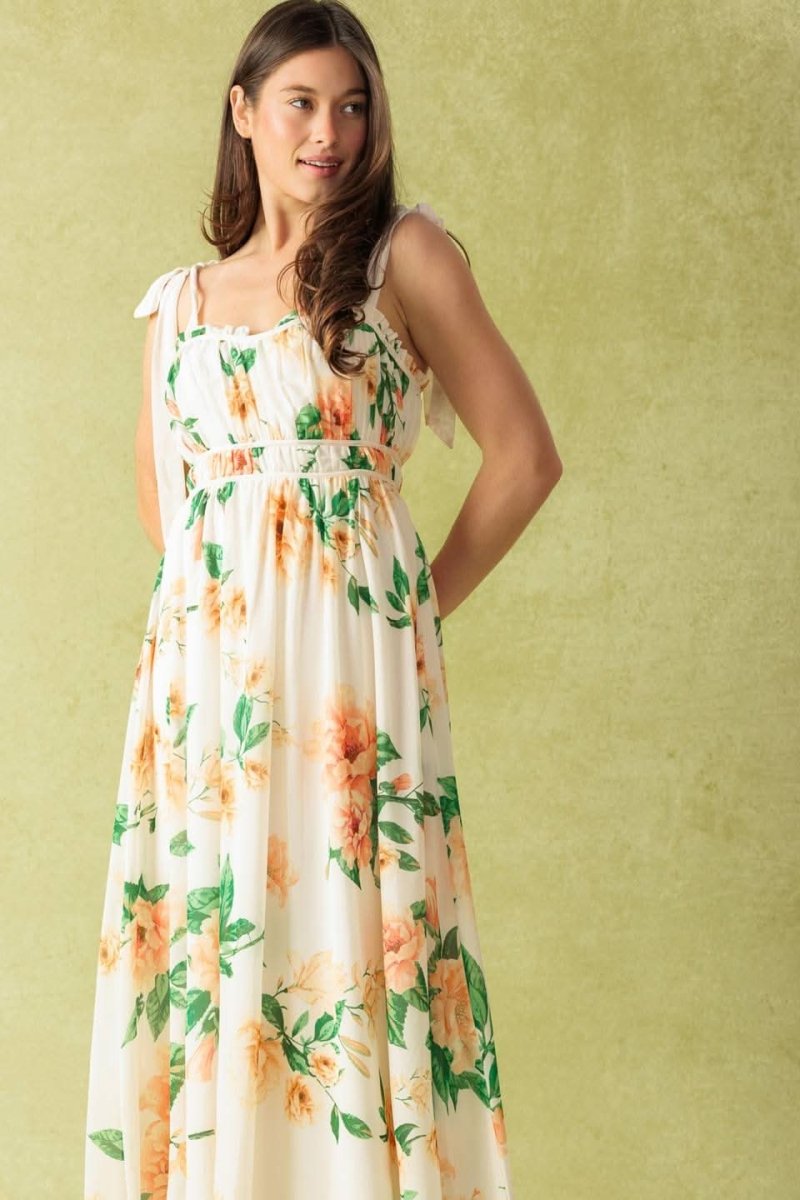 Elegant Woven Maxi Dress for Women - Perfect Match Flowy Summer Dress for Beach, Wedding & Vacation