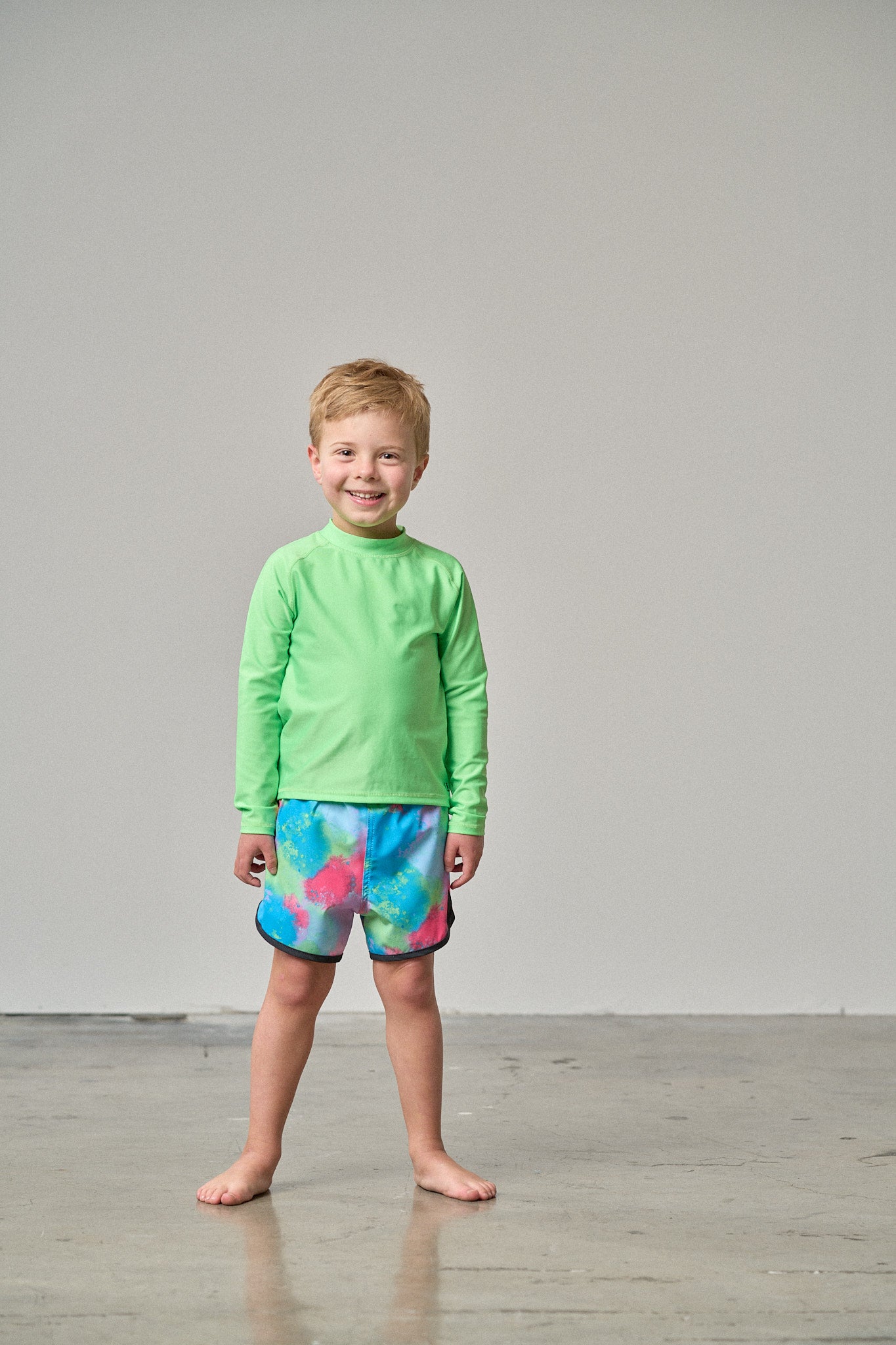 Neon Green Rash Guard - UV Protection Swim Shirt for Men & Women - Perfect for Surfing, Swimming & Outdoor Water Sports