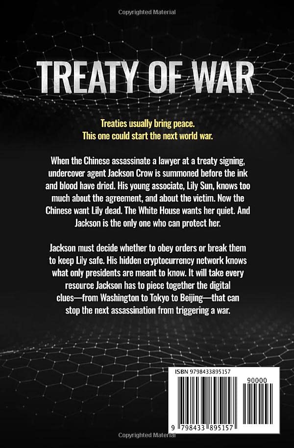 Treaty of War: A Political Thriller Novel - Espionage, Conspiracy & International Intrigue | Perfect for Mystery Lovers & Book Clubs