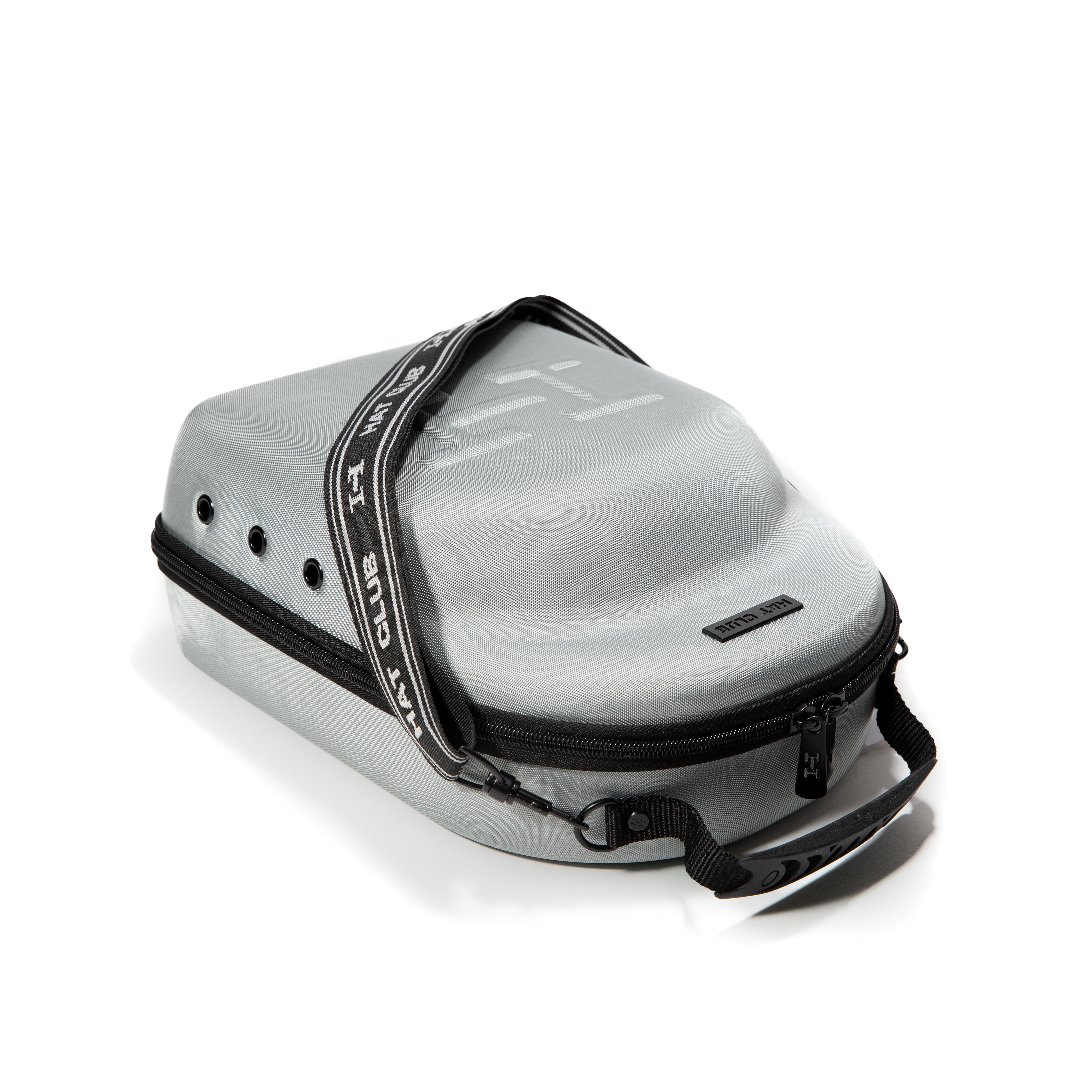 6-Piece Hat Carrier Case - Silver | Portable Hat Storage for Travel & Organization | Perfect for Baseball Caps, Fedoras & More