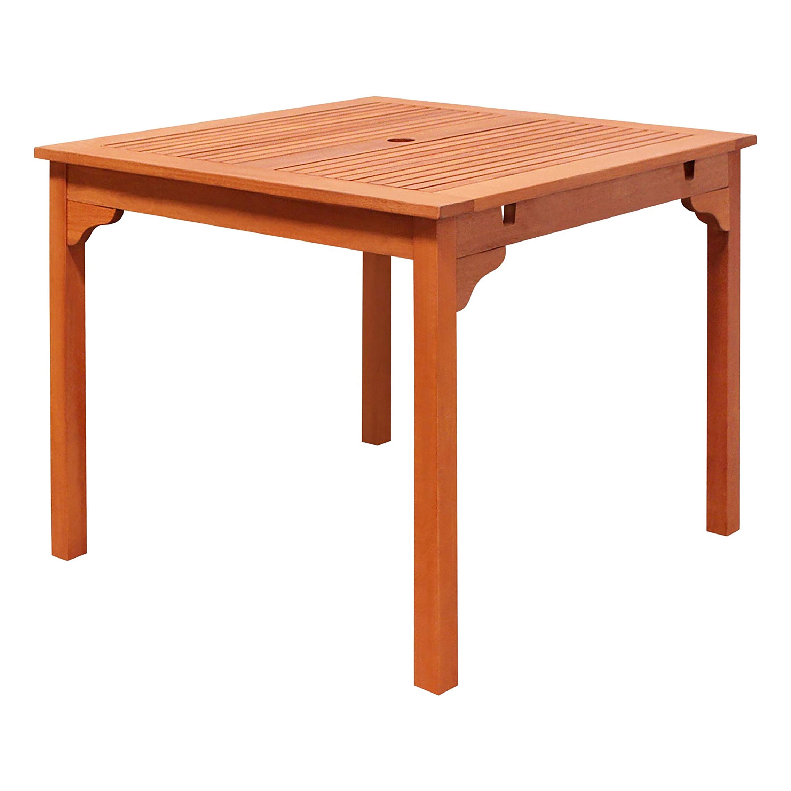 Malibu Outdoor Stacking Table - Durable Patio Furniture Set for Poolside, Garden & Backyard - Weather-Resistant Plastic Side Tables for Drinks & Decor