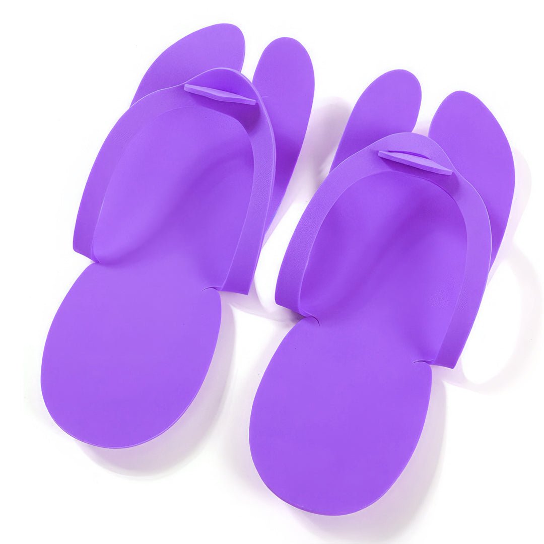 12 Pairs Disposable Hotel Slippers for Guests | Bulk 360 Pairs Case | Non-Slip Spa & Travel Slippers for Hotels, Hospitals, and Home Use