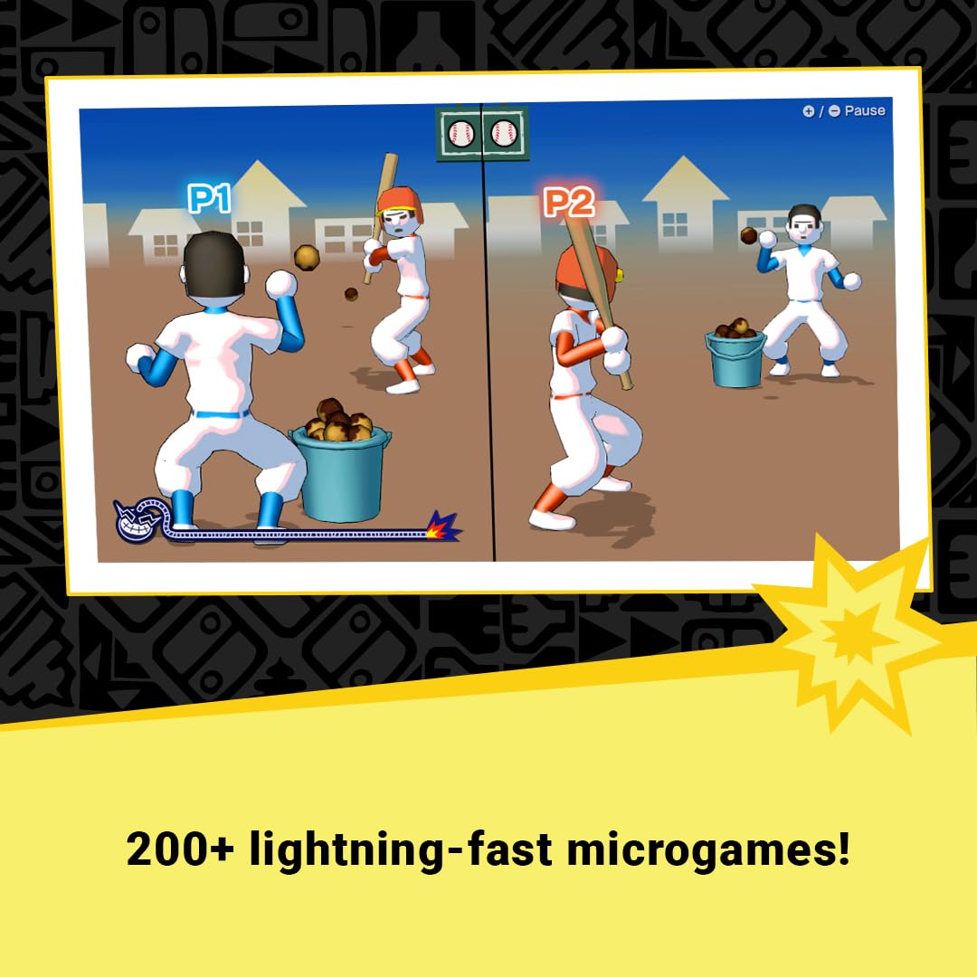Nintendo Switch WarioWare: Move It! - Fast-Paced Party Game for Family & Friends - Perfect for Game Nights & Gatherings