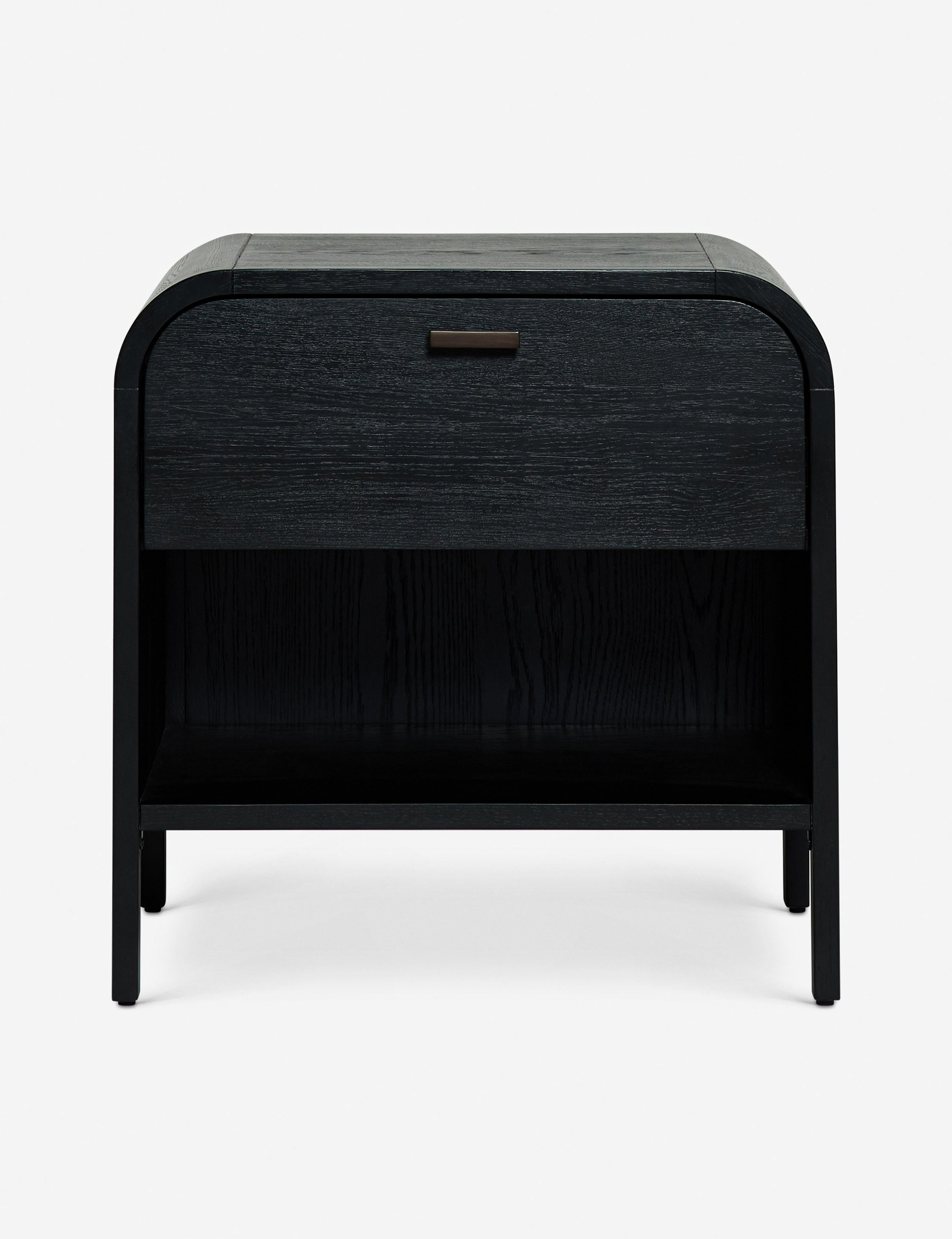 Modern Wooden Nightstand with 2 Drawers - Stylish Bedside Table for Bedroom, Living Room, or Office - Perfect for Storage and Organization