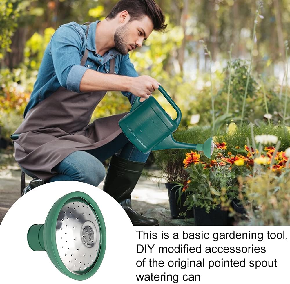 Universal Garden Watering Can Rose Head - 2PCS Water Sprinkler Sprayer Nozzle Replacement for All Watering Cans | Durable Spout Cap for Indoor Plants, Outdoor Flowers & Gardening Tools