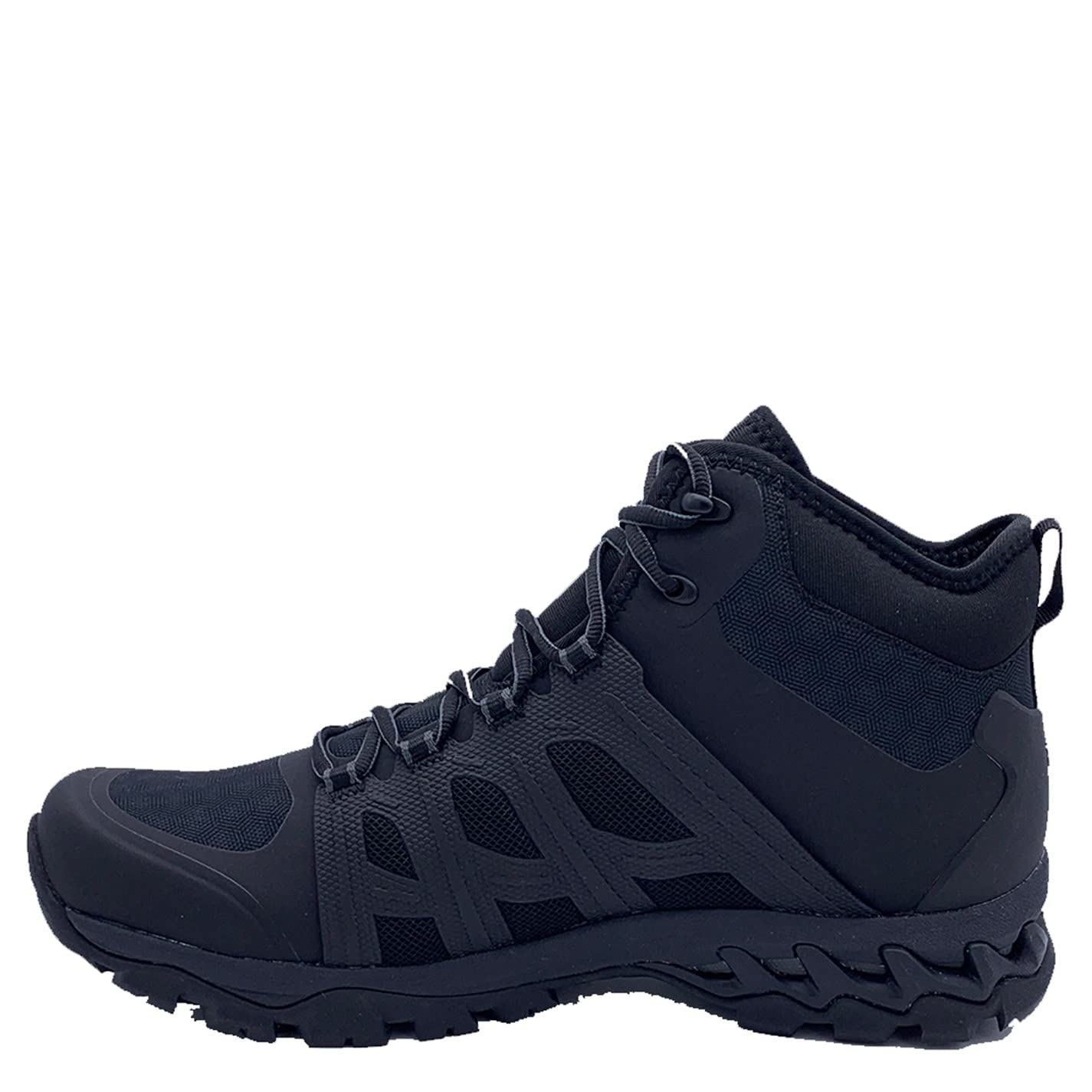 Karrimor Men's Dominato Waterproof Hiking Boots - Black Size 12 US - Perfect for Outdoor Adventures, Trekking & Mountain Climbing