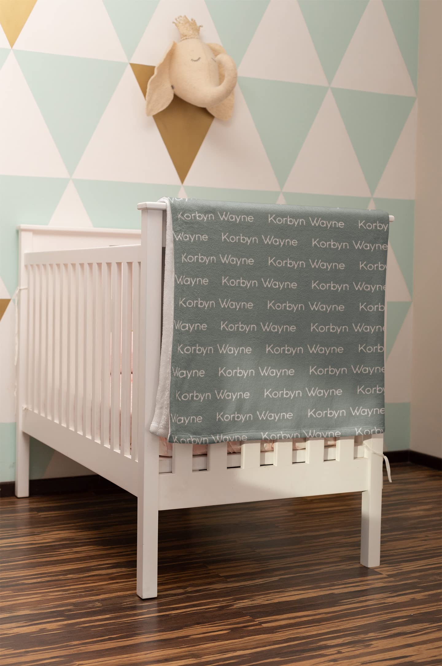 Custom Personalized Baby Blanket with Name - Ultra Soft Newborn Blanket for Boys & Girls - Perfect Baby Shower, Birthday & Christmas Gift - Ideal for Nursery, Stroller & Photo Shoots