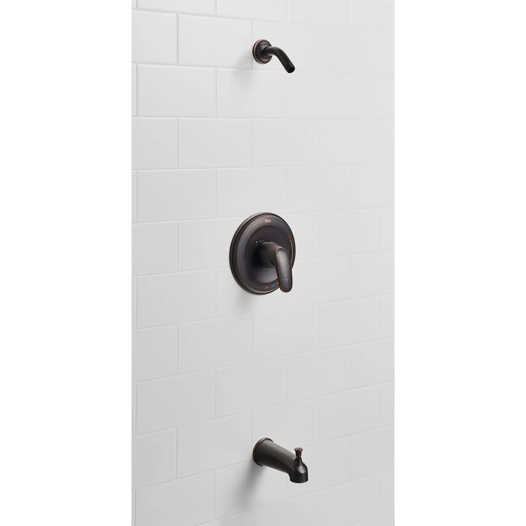 Colony PRO Tub and Shower Trim Kit - Pressure Balance Valve with Lever Handle, Double Ceramic Cartridge, No Showerhead Included - Perfect for Bathroom Remodeling and DIY Installation