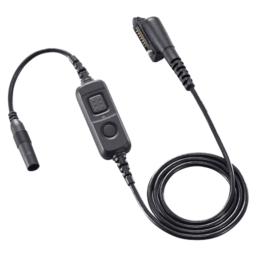 Icom VS5MC VOX/PTT Switch Cable for Two-Way Radios - Hands-Free Communication Accessory for Ham Radio, Marine, and Emergency Use
