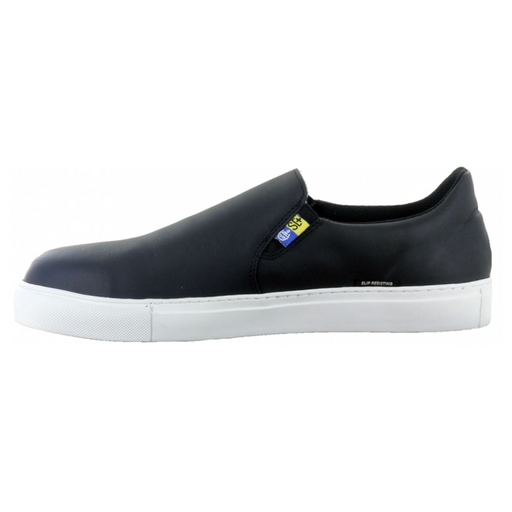 Mellow Walk Owen Men's Athletic Slip-On Steel Toe Shoes - Lightweight Work Sneakers for Construction & Warehouse Safety (Model 582072) | Perfect for Industrial Jobs, Outdoor Work & Heavy Duty Activities