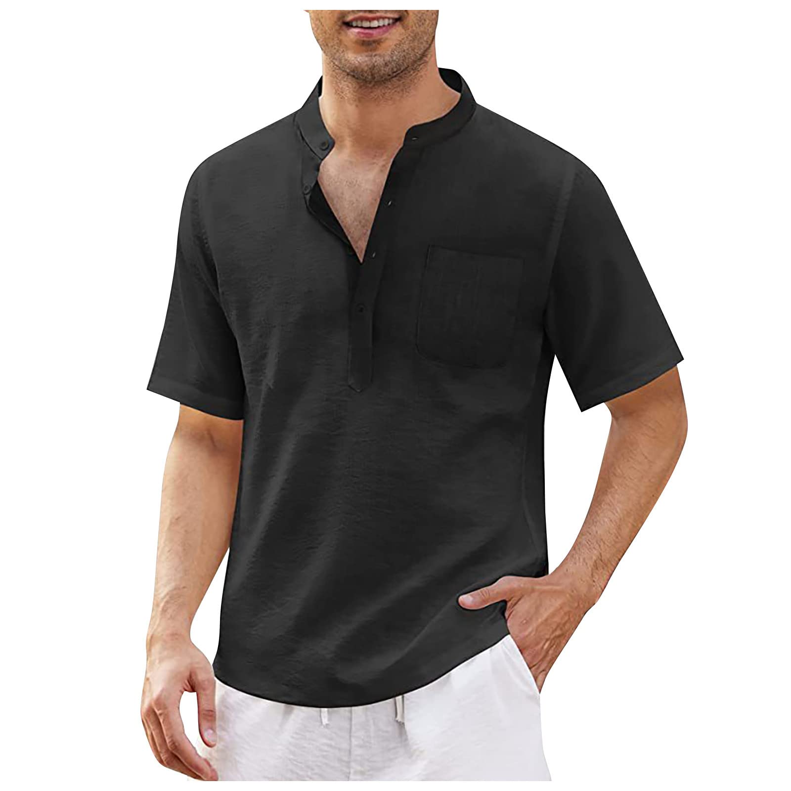 Men's Quick Dry Tennis T-Shirt - Moisture Wicking Activewear Top for Gym, Running & Sports | Breathable Workout Shirt for Men