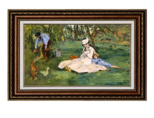The Monet Family in Their Garden at Argenteuil