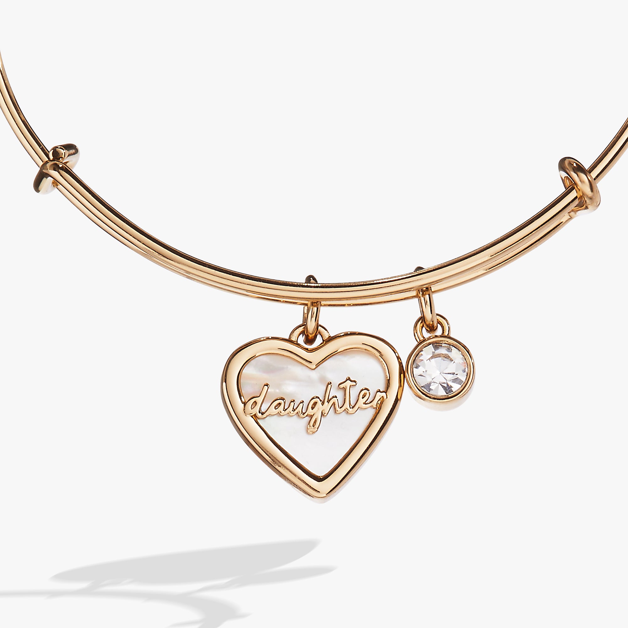 Elegant Mother of Pearl Bangle Bracelet for Women - Perfect Gift for Daughter, Mother & Loved Ones - Ideal for Weddings, Anniversaries & Special Occasions
