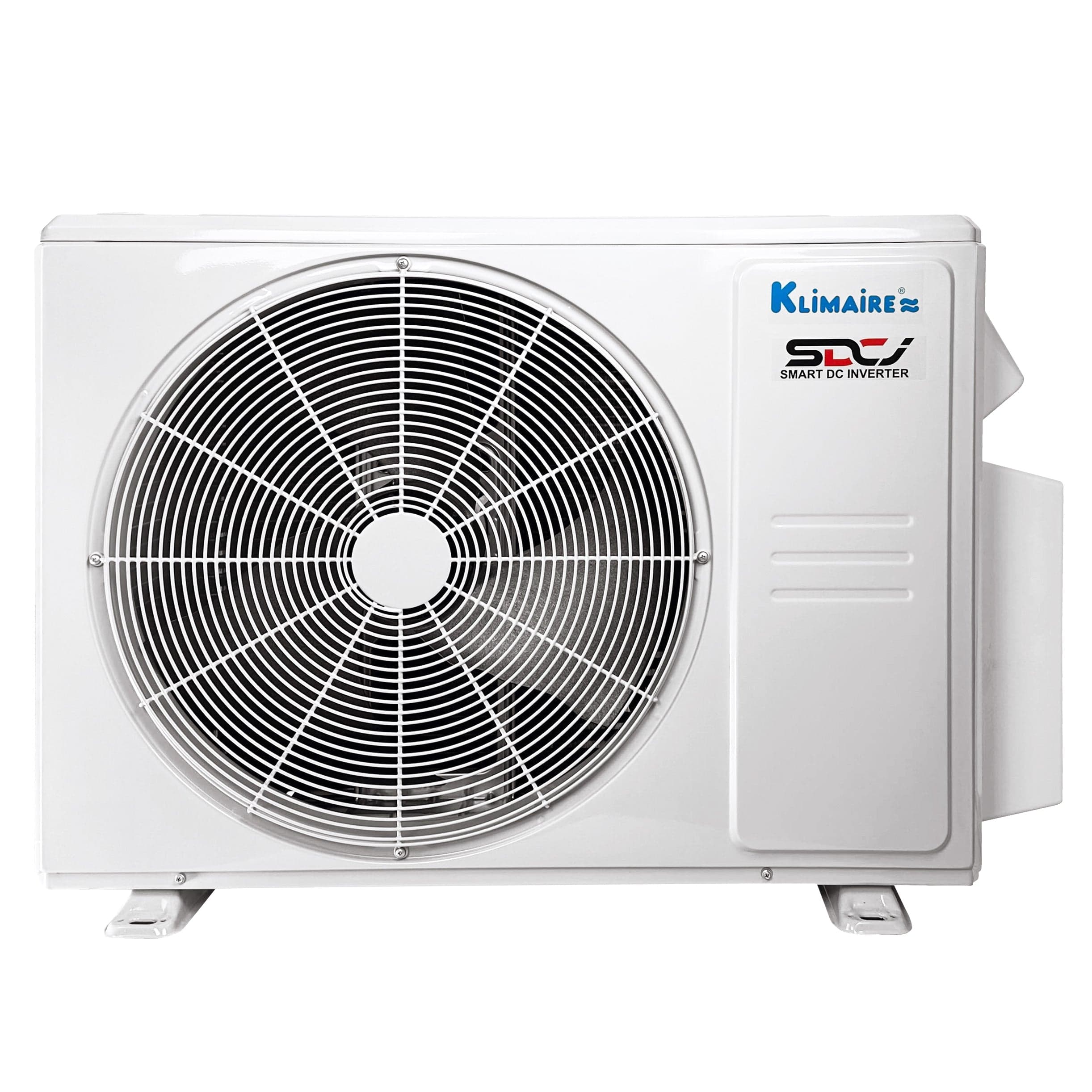 2 Zone Klimaire 20 SEER2 Multi Split Wall Mount Ducted Air Conditioner Heat Pump System 12+12 - Energy Efficient Home Cooling & Heating Solution for Living Rooms and Bedrooms