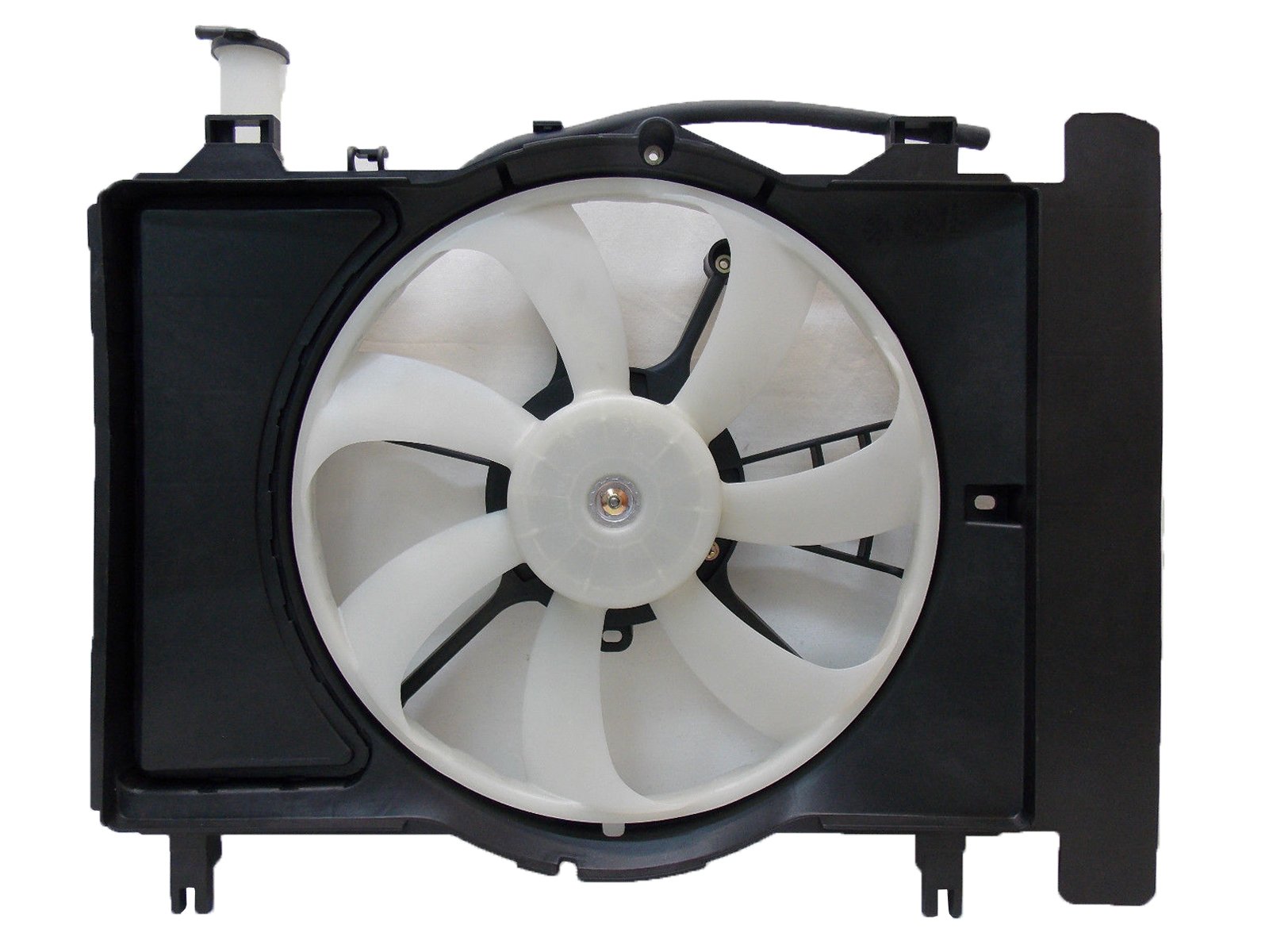 Toyota Yaris & Scion xD Radiator and Condenser Fan Replacement - OEM TO3115145 - Perfect for Engine Cooling & AC System Maintenance