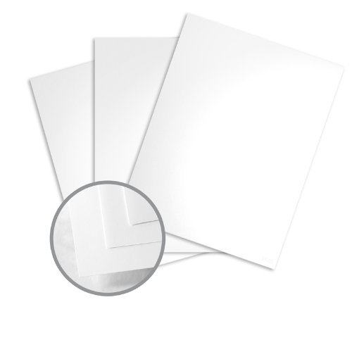 Premium Digital White Card Stock - 18 x 12 Inches, 100 lb Cover, Gloss Finish, C2S, 10% Recycled, 250 Sheets per Pack - Perfect for Business Cards, Invitations & Craft Projects
