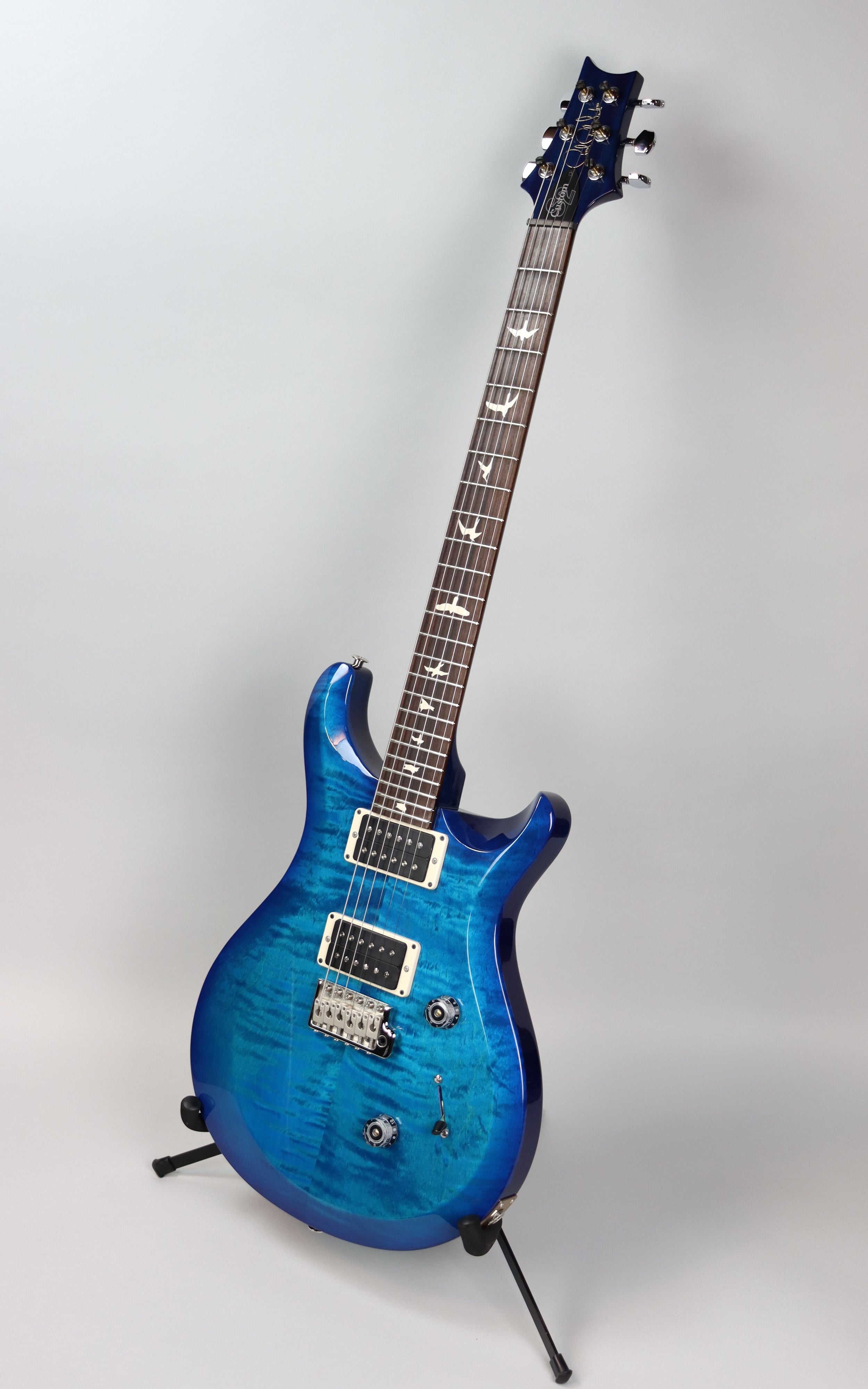 Paul Reed Smith S2 Custom 24 Electric Guitar - Lake Blue Finish | Premium Tone & Playability for Stage & Studio