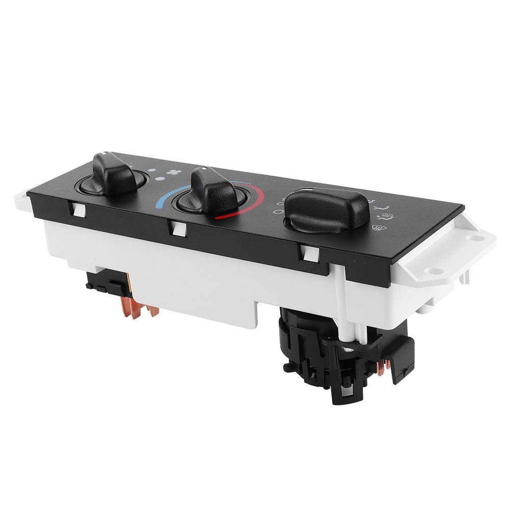 Auto Car A/C Heater Control Panel - HVAC Climate Temperature Control with Blower Motor Switch HS-373 55037473AB | Perfect for Vehicle AC System Repair & Climate Control Replacement