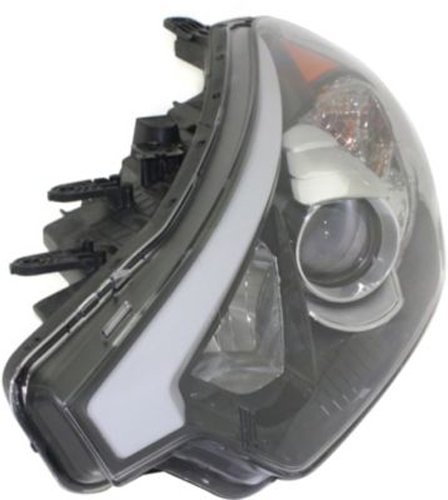 2014-2015 Kia Forte Left Driver Side Headlight Head Lamp Replacement - OEM Quality CPP Headlamp for Improved Night Visibility | Perfect for DIY Auto Repair & Night Driving Safety