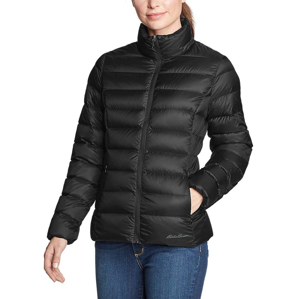 Eddie Bauer Women's CirrusLite Down Jacket - Lightweight Water-Resistant Winter Coat for Hiking, Travel & Outdoor Activities