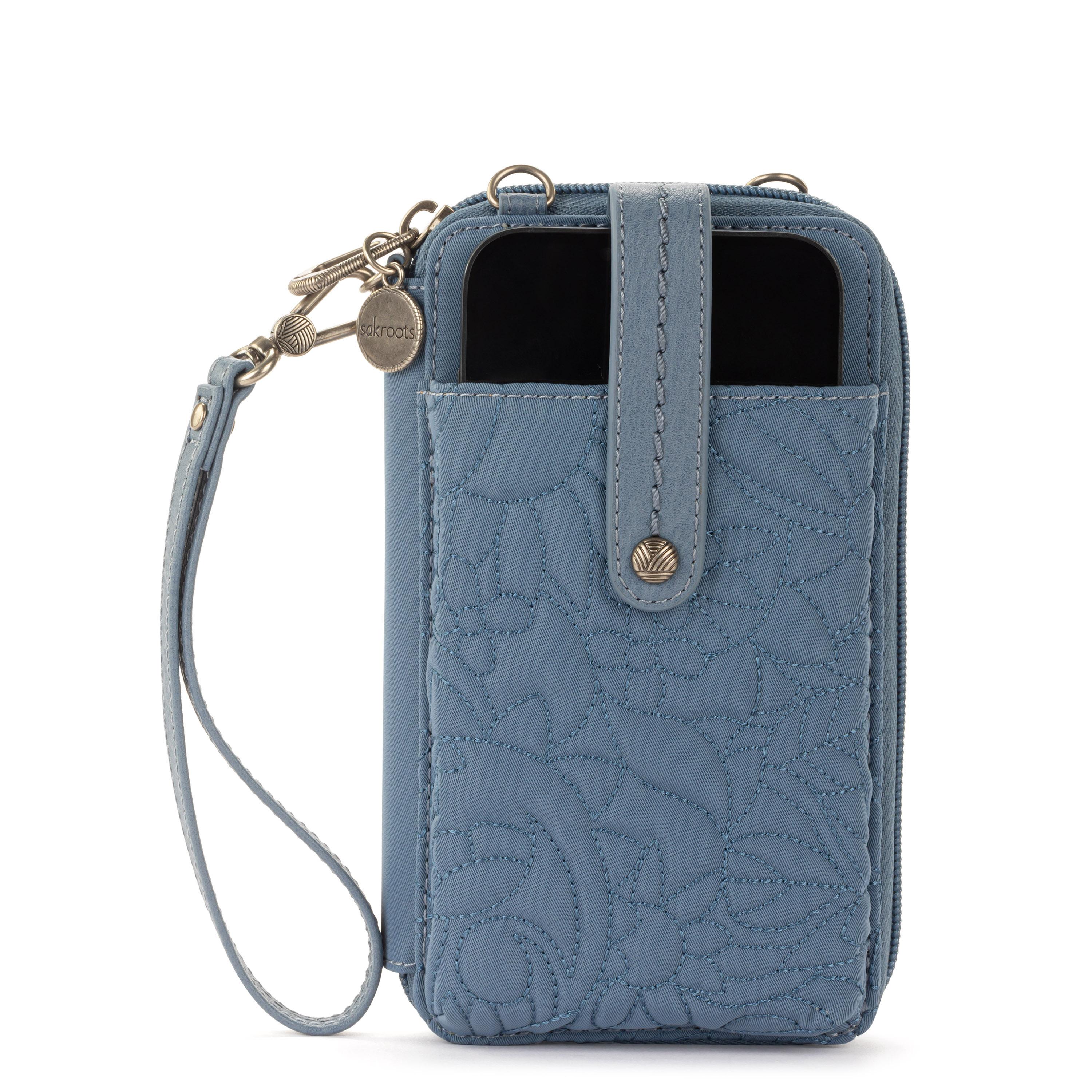 Salinas Smartphone Wallet - Eco-Friendly Twill Fabric with Maritime Spirit Design, Quilted Desert Style - Perfect for Travel, Work, and Everyday Use