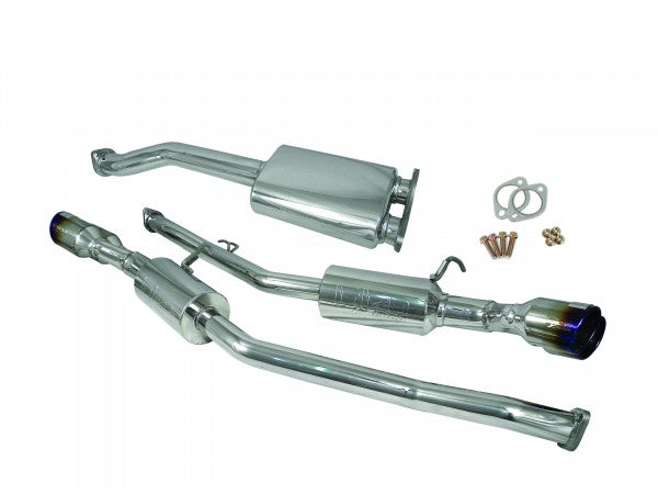 2010-2012 Hyundai Genesis Coupe 2.0L Titanium Tip Cat-Back Exhaust System - High Performance Upgrade for Enhanced Sound & Power - Perfect for Street Racing & Car Enthusiasts