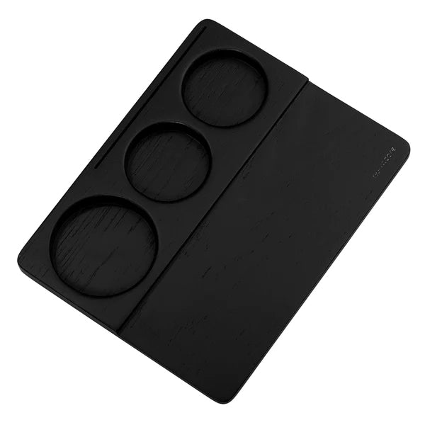 Professional Normcore Tamping Mat Station - Premium Wood Espresso Accessory for Baristas & Coffee Lovers - Perfect for Home & Cafe Coffee Brewing