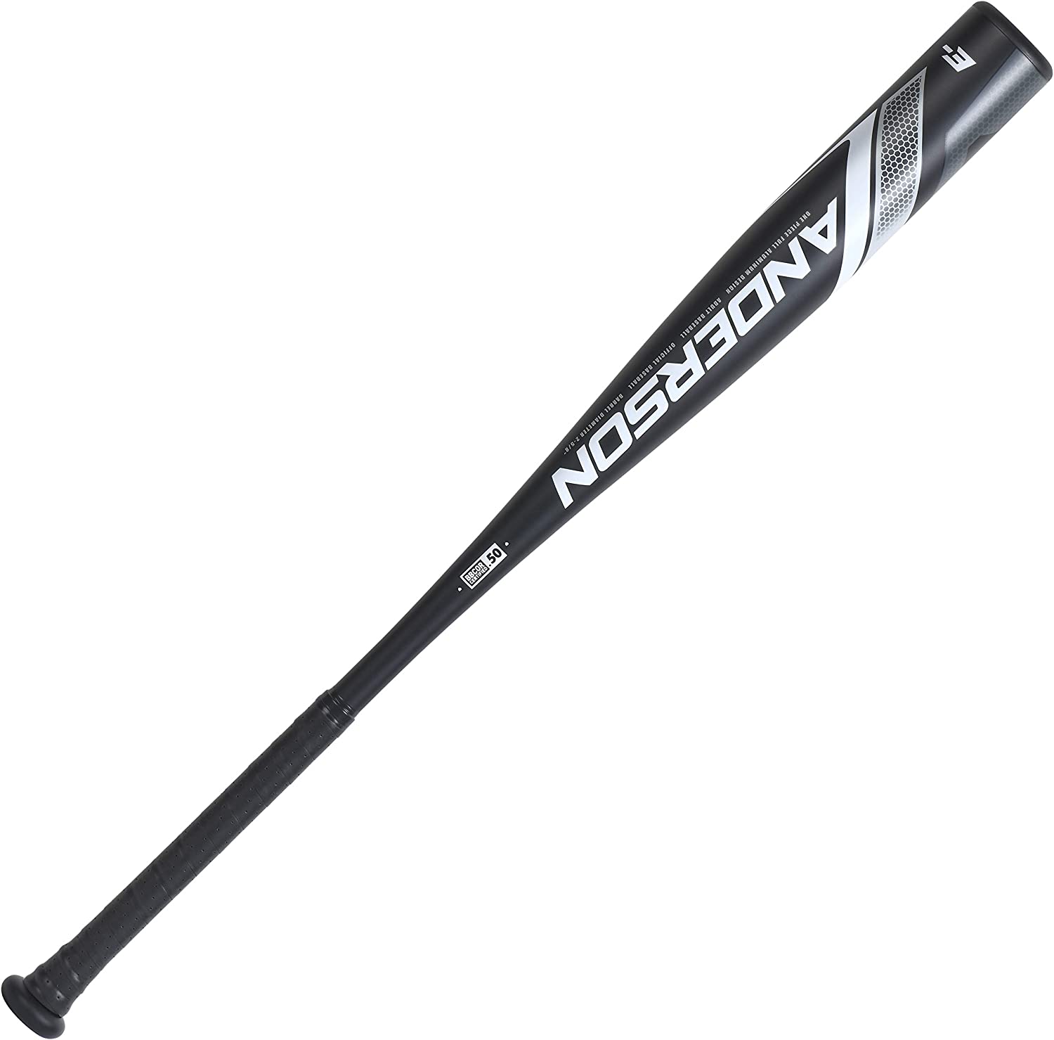 2021 Anderson Widowmaker BBCOR Baseball Bat -3 Length to Weight Ratio | Black & White Design | Perfect for High School & College Players | Ideal for Power Hitters & Tournament Play