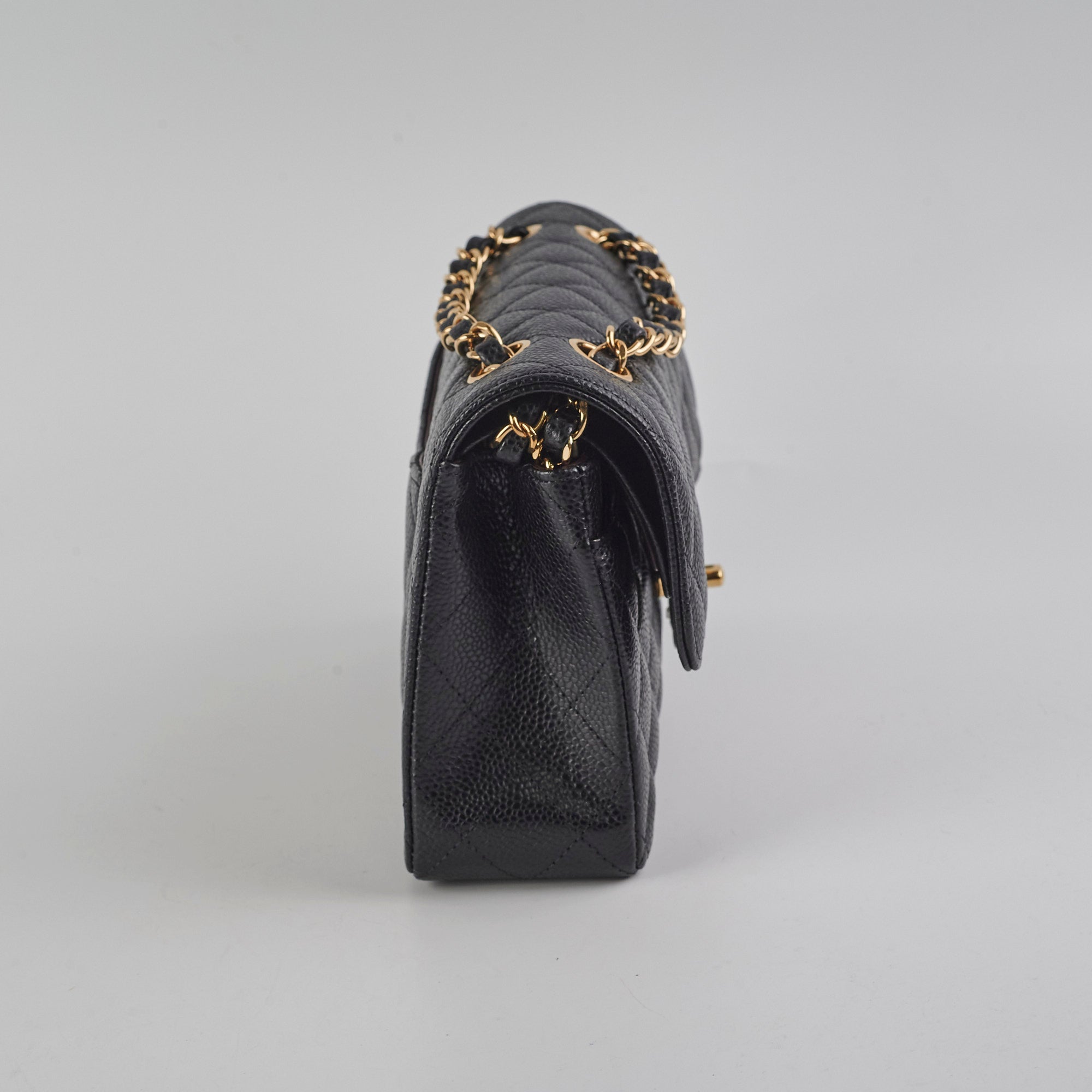 Chanel Small Caviar Classic Double Flap Bag 2023 - Luxury Quilted Leather Shoulder Bag for Women | Perfect for Evening Events, Parties & Special Occasions