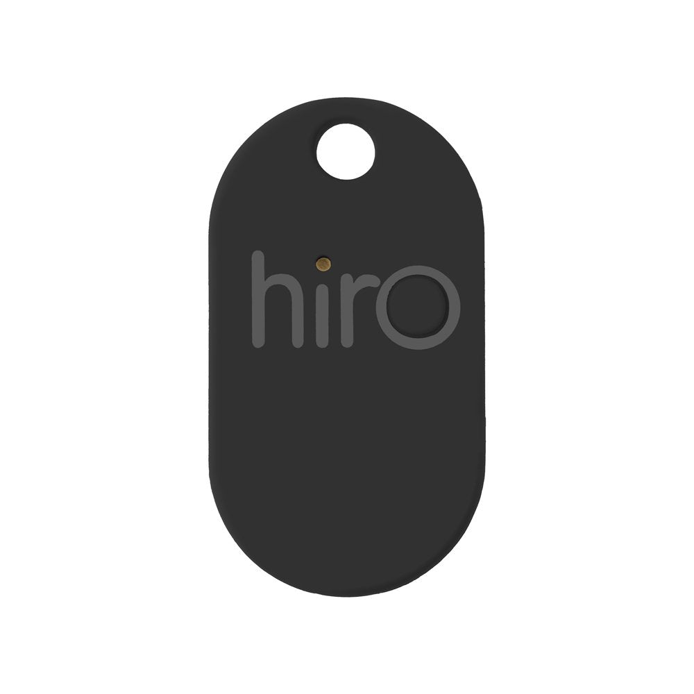 Hiro v2.0 Bluetooth Key Finder - Smart Tracker for Keys, Wallet & Phone | iOS & Android Compatible with GPS Location Tracking | Durable Rubber Matte Finish | Perfect for Travel, Home & Office Organization