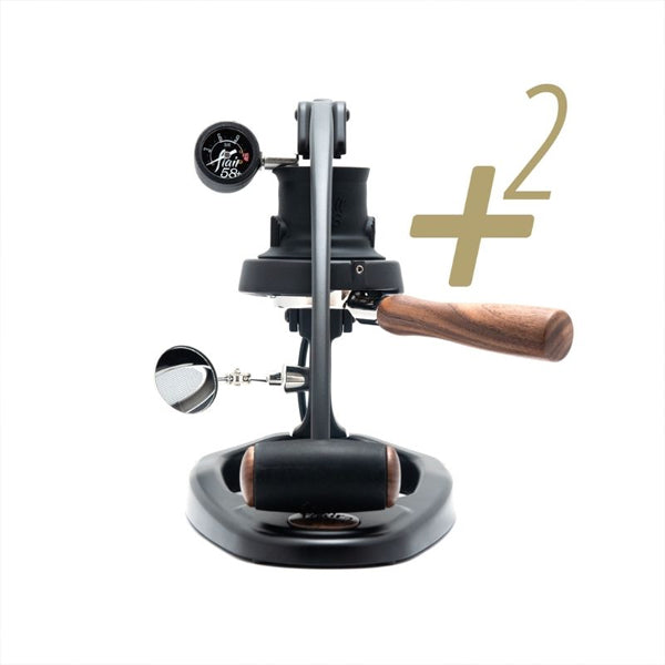 Flair 58 Plus 2 Espresso Machine - Premium Manual Lever Espresso Maker for Home Baristas | Perfect for Latte, Cappuccino & Specialty Coffee Brewing