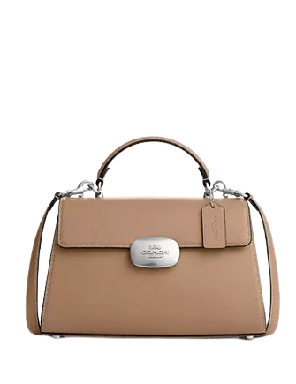 Coach Eliza Top Handle Bag - Stylish Leather Crossbody Purse for Women | Perfect for Work, Travel & Everyday Use