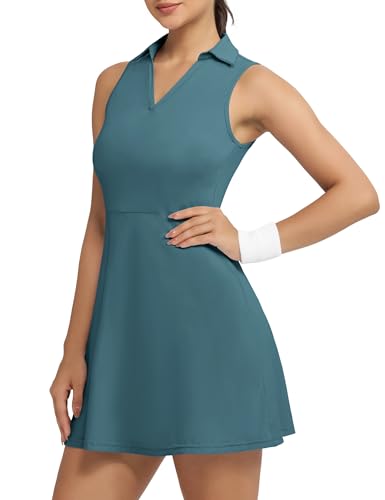 Tennis Dress Grey Blue