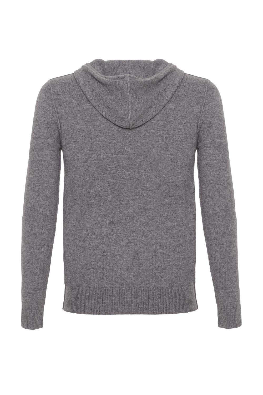 Premium Men's 100% Pure Cashmere Zip-Up Hoodie Cardigan - Soft & Warm Winter Sweater for Casual Wear & Outdoor Activities
