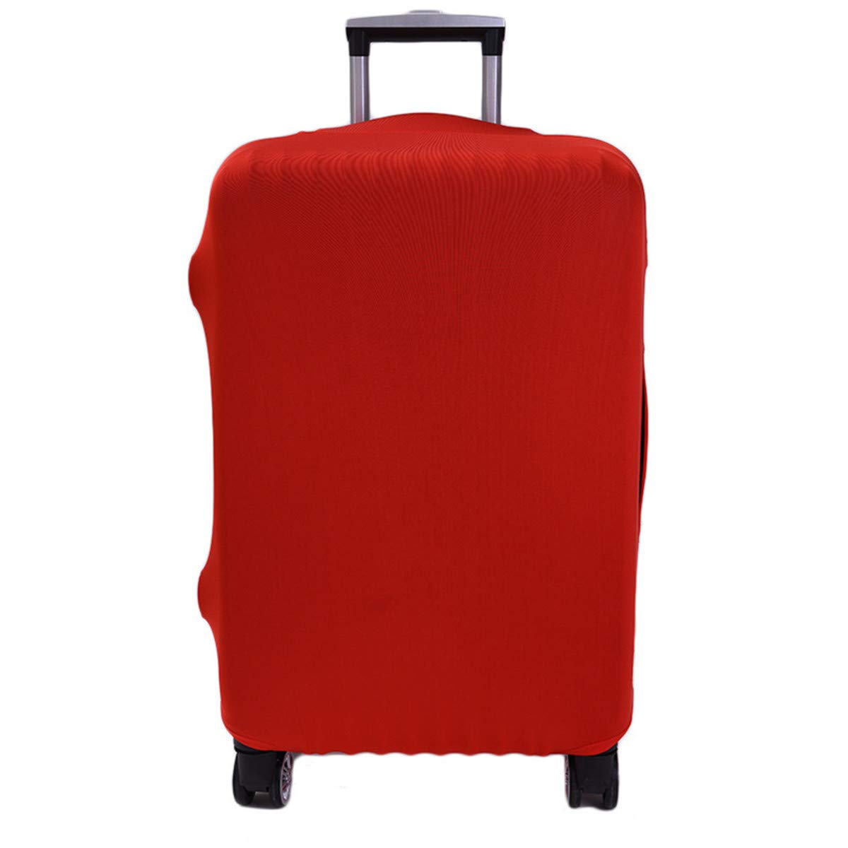 Durable Anti-Scratch Dustproof Luggage Cover for Travel Suitcases - Red, Large Size - Perfect for Airplane, Train & Business Trips