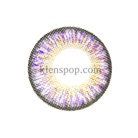 Neo Cosmo 3-Tone Violet Color Contact Lenses (2 Pack) - 6 Month Supply for Hyperopia Vision Correction | Perfect for Cosplay, Halloween & Special Occasions