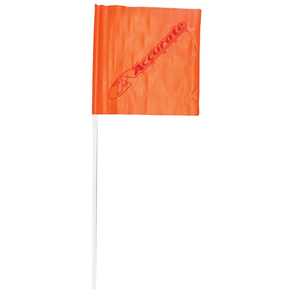 Accurate Lines Skier Down Flag - Durable Ski Slope Warning Sign for Safety & Visibility on Mountain Trails