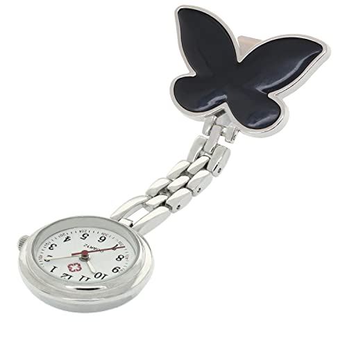 157A9 Butterfly Silver Black Pack of 1