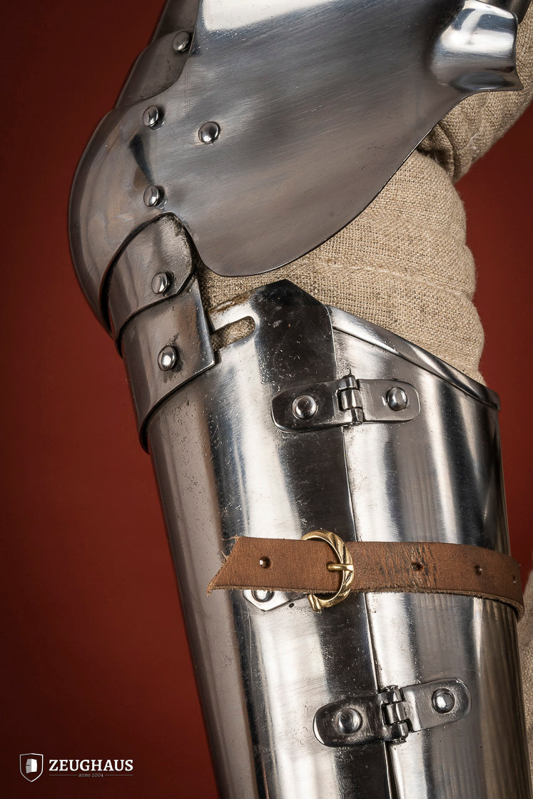 Arm Armour 1390 1450 1.6mm Polished Stainless Steel Protective Gear - Perfect for Motorcycle Riding, Construction Work & Outdoor Sports