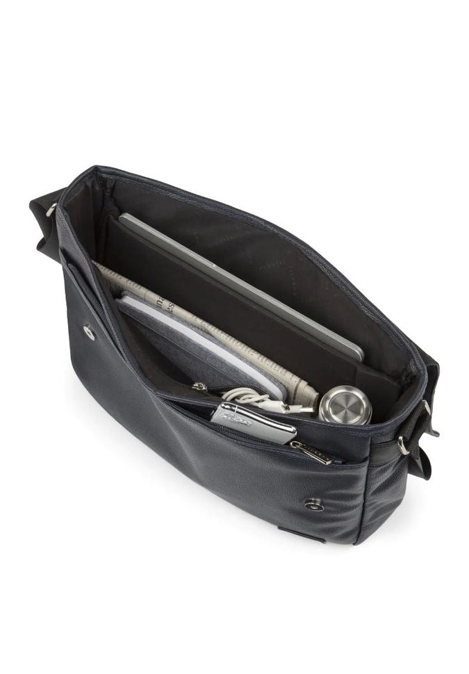 Bugatti Contrast Messenger Bag II - Stylish & Durable Crossbody Bag for Men & Women | Perfect for Work, Travel & Everyday Use