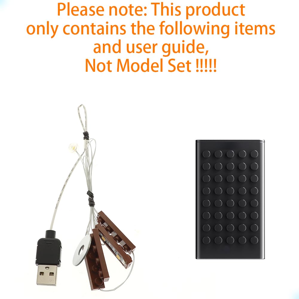 GEAMENT LED Light Kit for Disney Lego Up House 43217 - Compatible with Building Blocks (Model Not Included) - Perfect for Home Decoration, Gift Giving, and Lego Display Enhancement